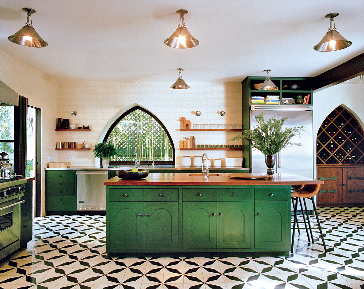 color-green-English-kitchen-particular