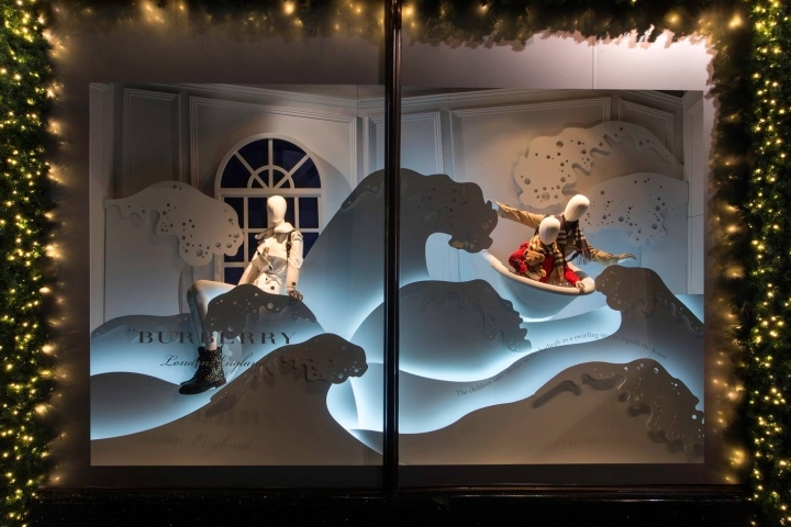 Christmas shop window