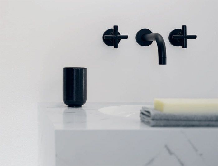 Wall mounted taps