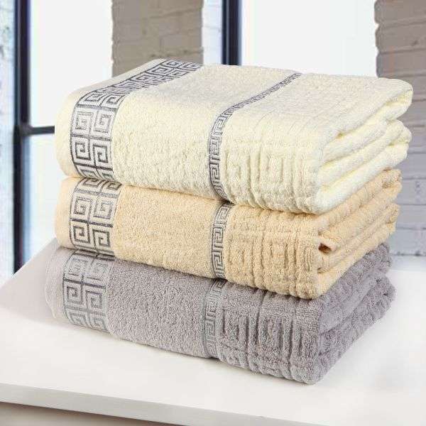 Decorated towels