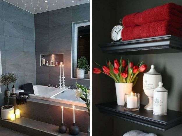 how to decorate the bathroom for valentine's day