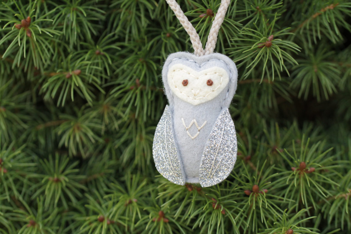 Christmas-decorations-felt-owl