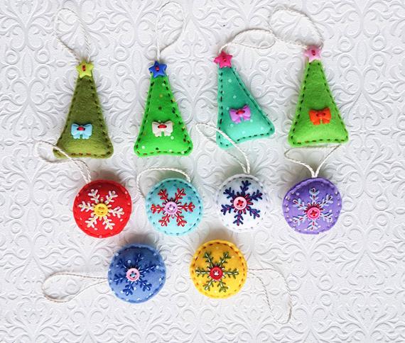 felt-Christmas-decorations