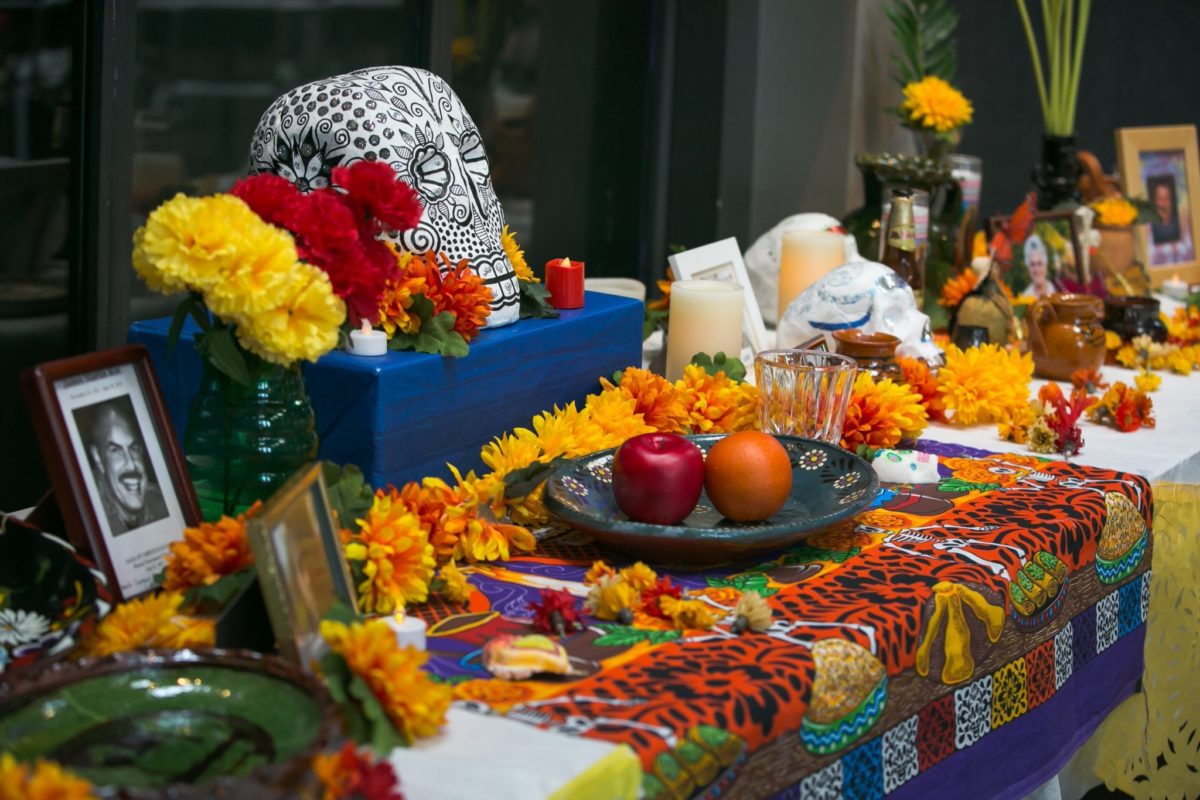 halloween-decorations-mexican-style-altar-celebratory