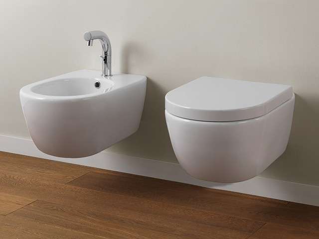 Suspended sanitary ware