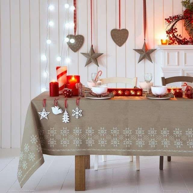 Hangers on the winter table