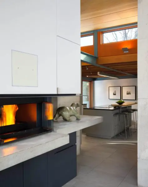 modern-kitchen-with-fireplace