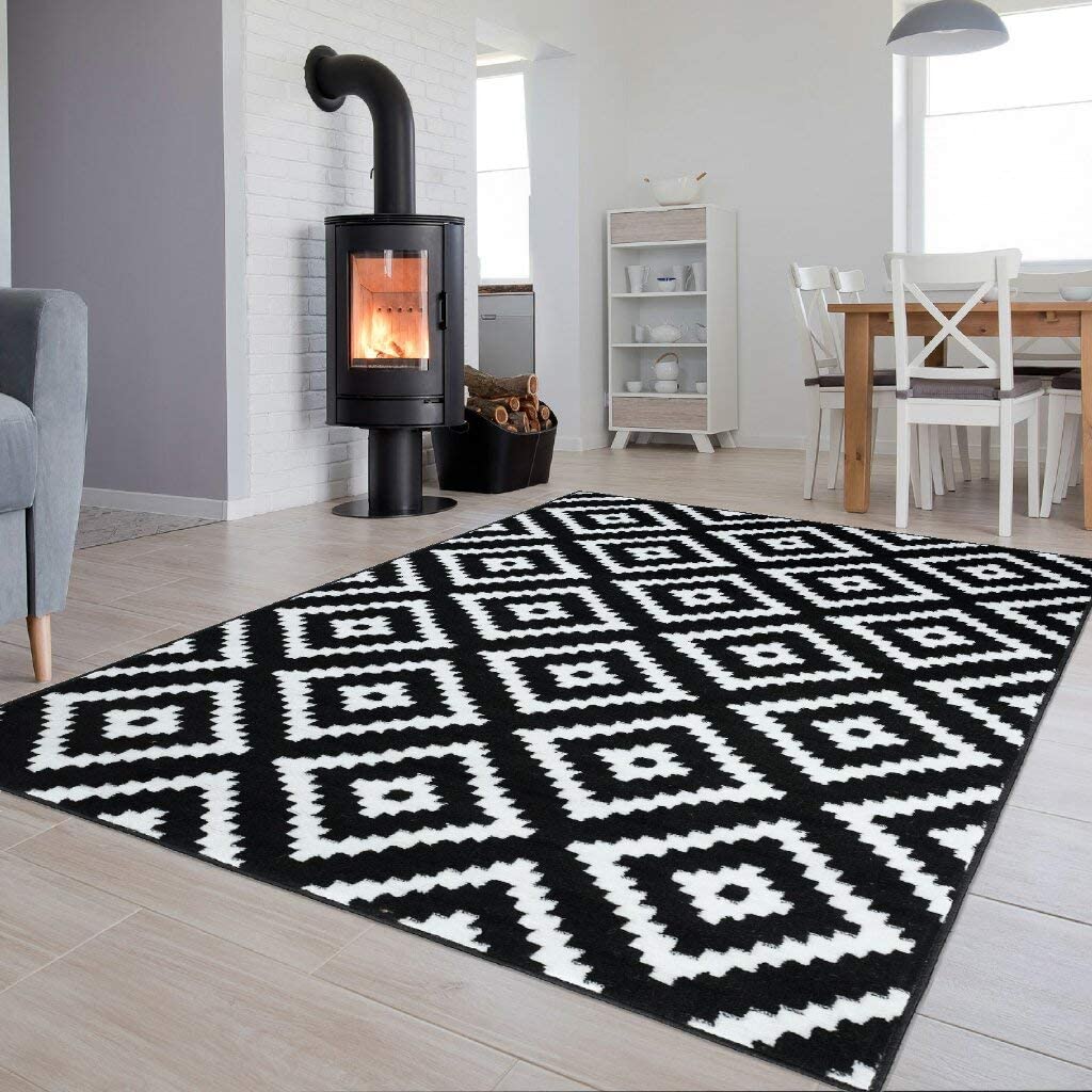 Tapiso Luxury Collection Modern Living Room Rug.