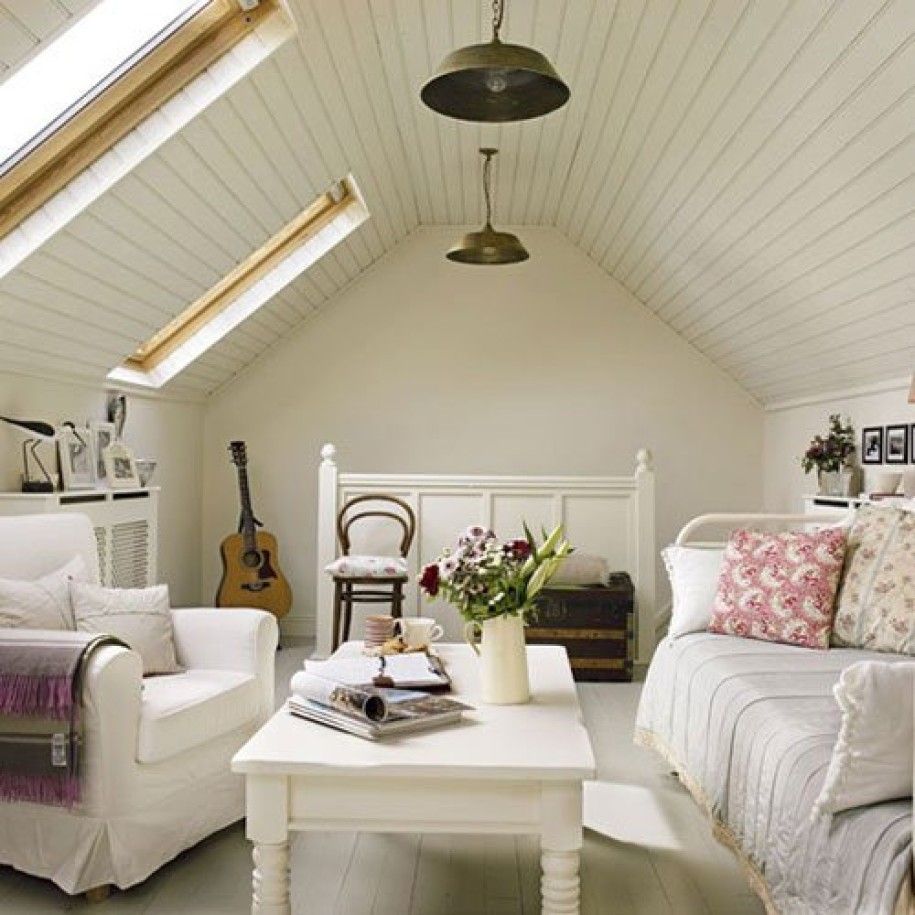 attic-shabby-chic-living room