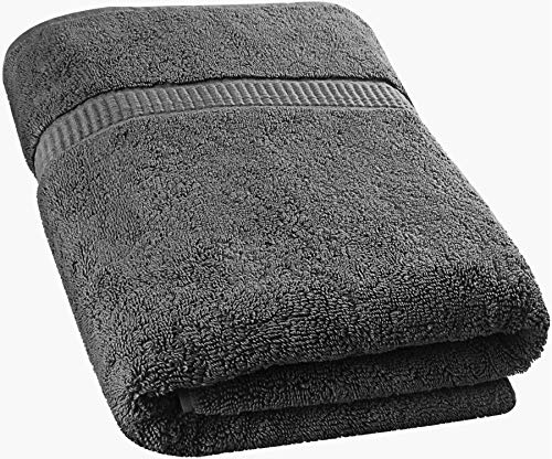 Utopia Towels - Large Bath Towels, Pack of 1 (90 x 180 cm, Gray)