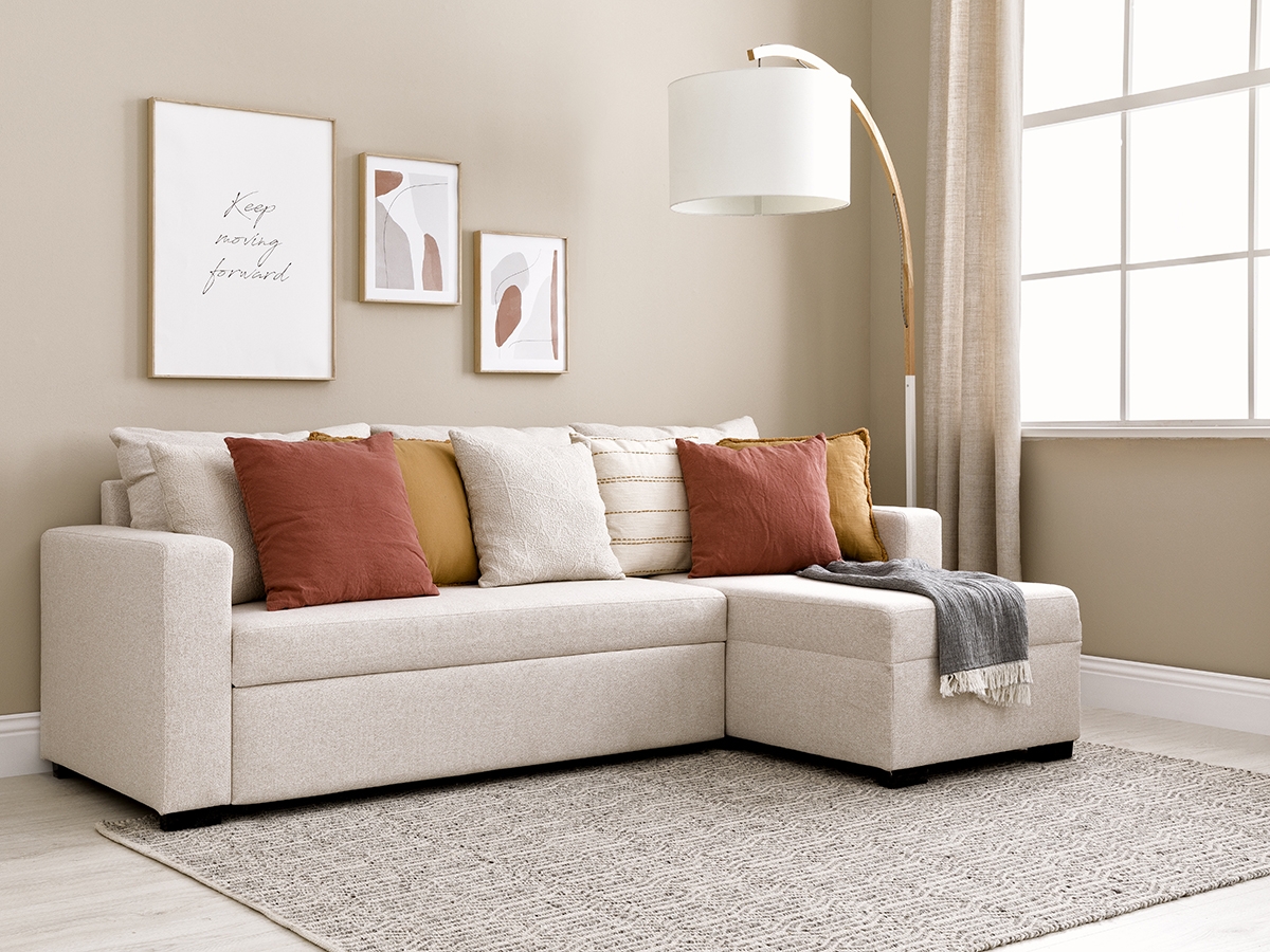 Sofa bed with chaise