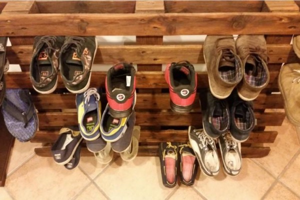 shoe rack-pallet