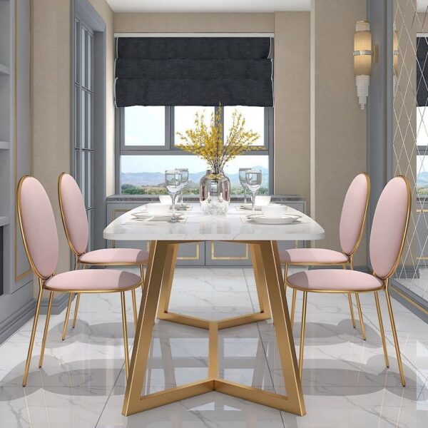 rectangular-design-gold-and-pink-table