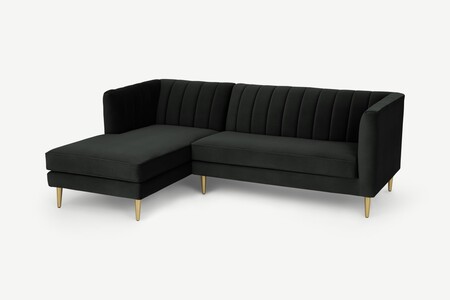 Sofa with chaise longue