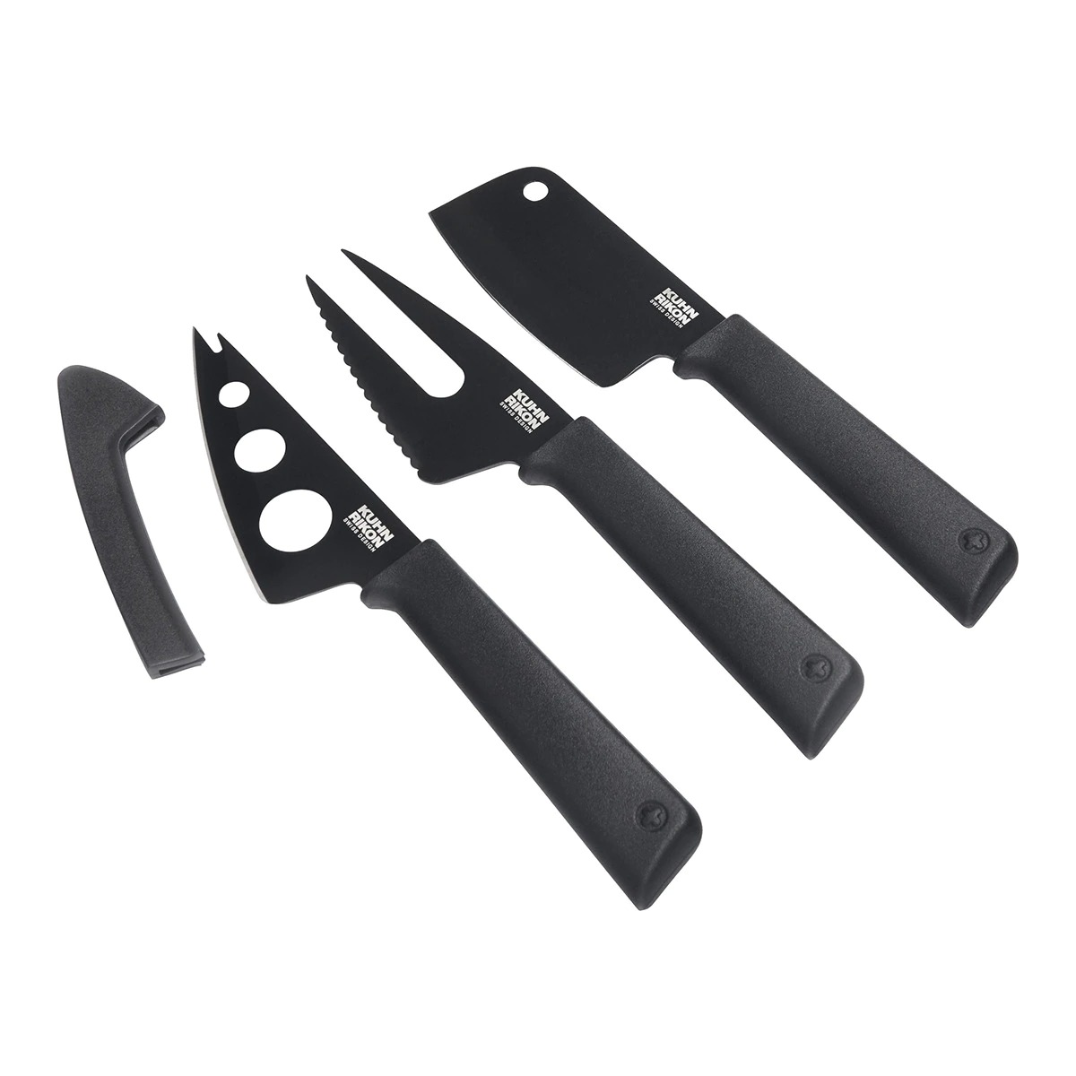 Colori + Kuhn Rikon Cheese, Bread and Fruit Knife Set of 3