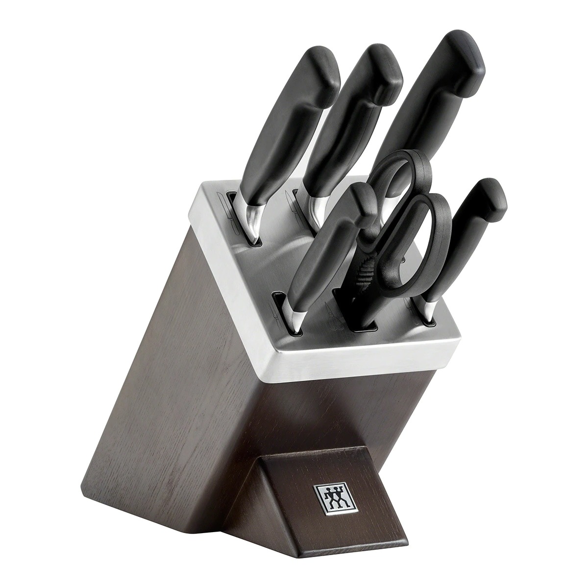 Block of 5 knives and scissors Four Star Zwilling