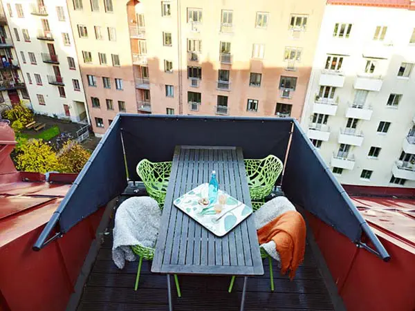 small terrace furniture ideas