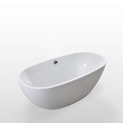 Modern and Innovative Freestanding Freestanding Bathtub 170x85 cm Carol