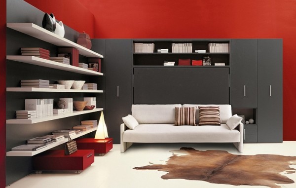 foldaway bed-sofa-living room