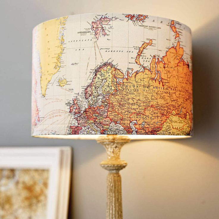 Furnishing with maps: 9 ideas for the home - Interior ...