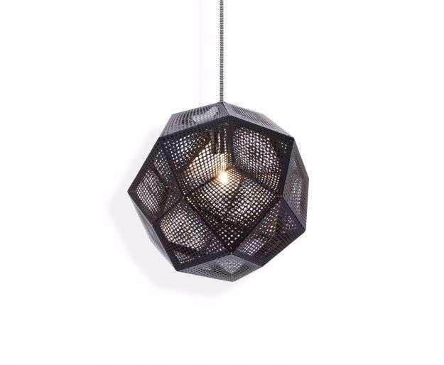 Etch Pendant Black