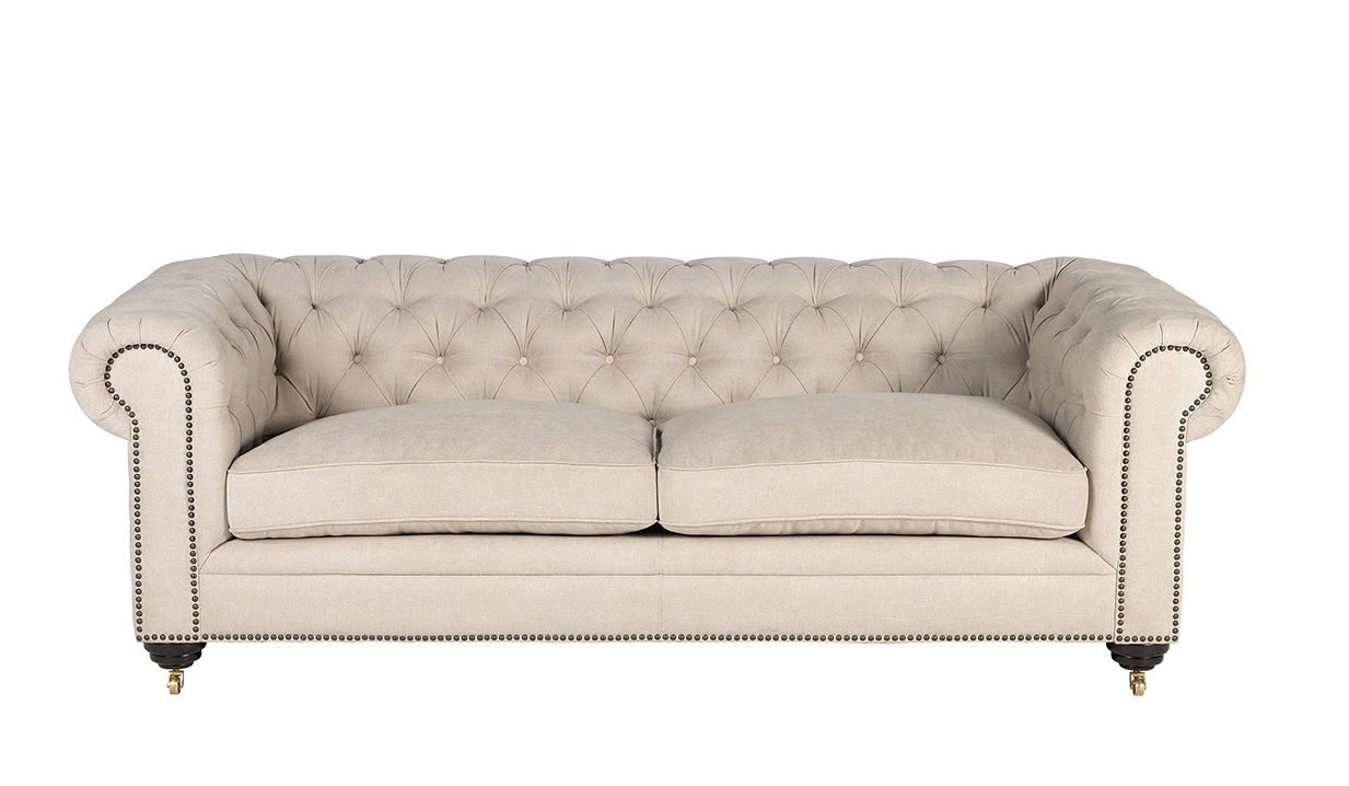 Tufted sofa