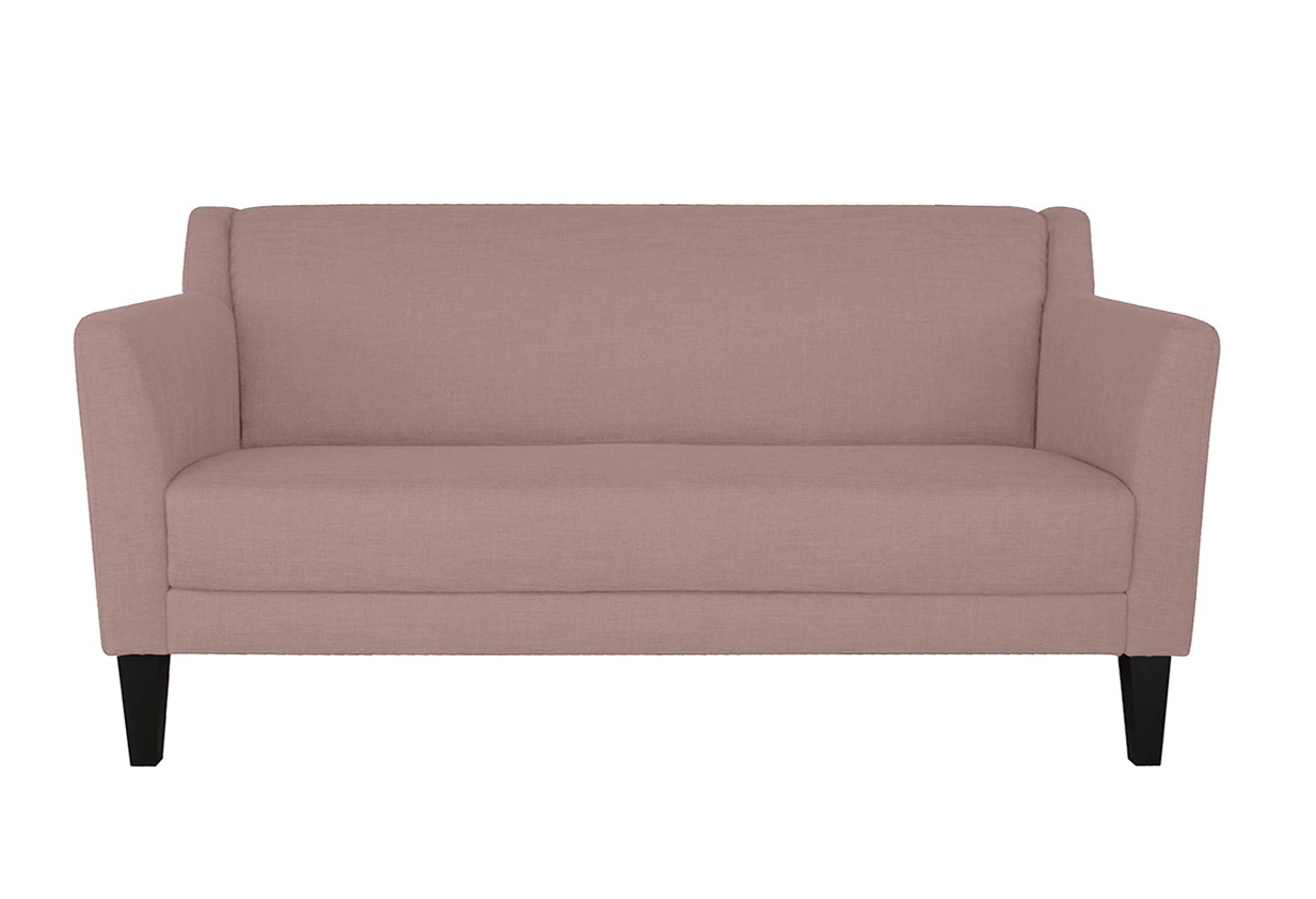 Compact three-seater sofa