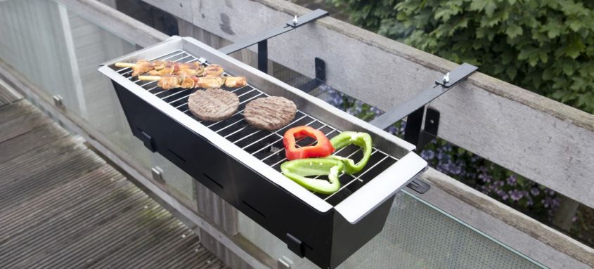 balcony barbecue