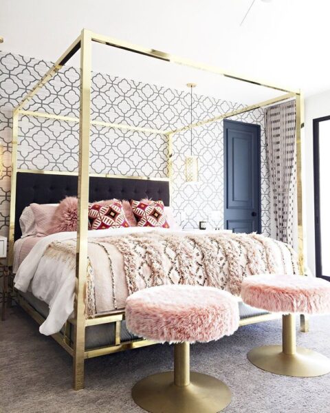 furnish-bedroom-with-canopy-bed-4