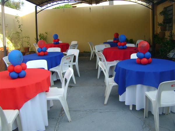 Spider Man Guest Table