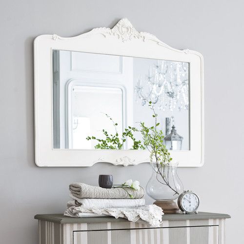 Maisons du Monde white mirror