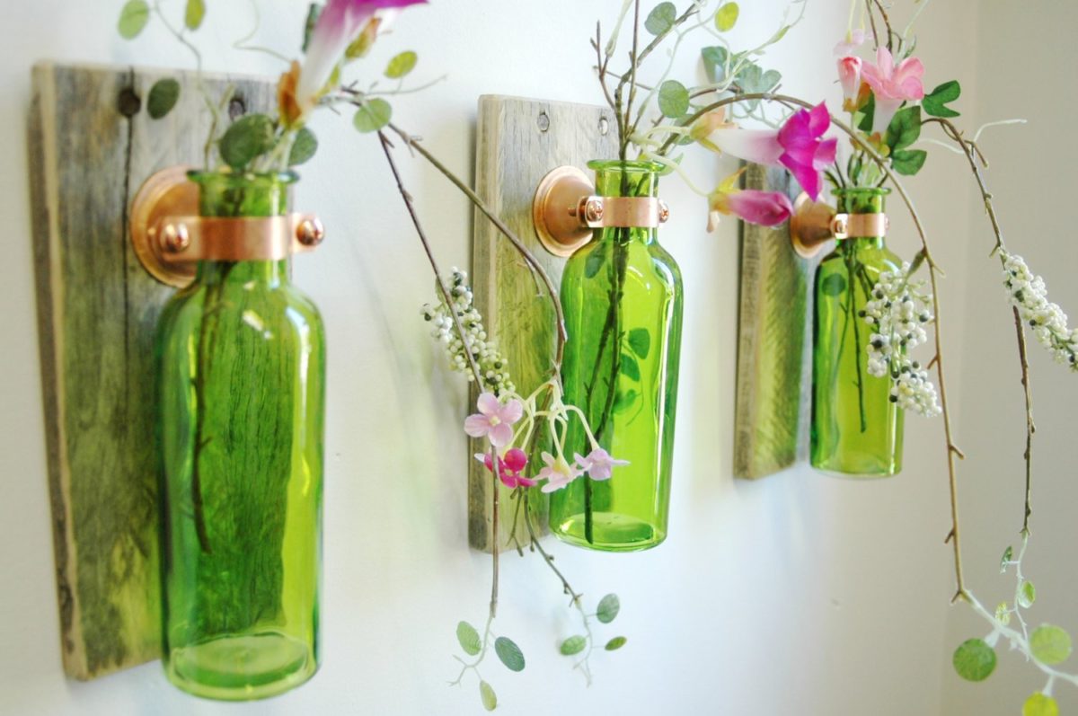 How to reuse bottles Interior Magazine Leading Decoration, Design