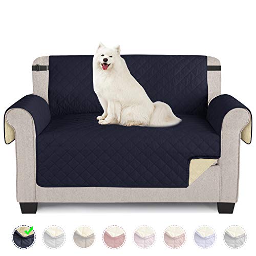 TAOCOCO Waterproof Sofa Cover Pet Protection Cushion Cover Anti Dirt Sofa Cover (Blue / 2 Seater 120 * 190cm)