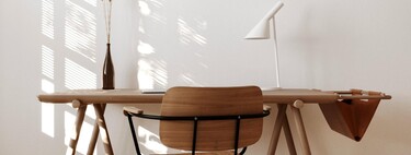 Nine ideas of folding tables for the dining room, study or terrace that help us gain space at home without losing style 