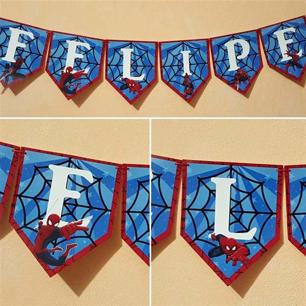 Spiderman pennants