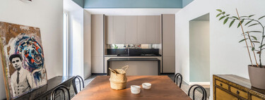 Open kitchens;  how to design them so that they integrate with coherence in the room