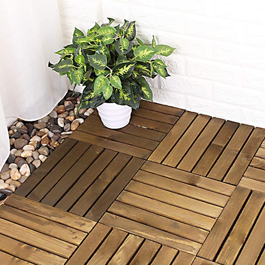 exterior wood tiles