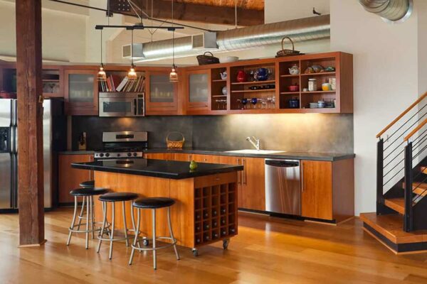 industrial-kitchen-marble-and-wood