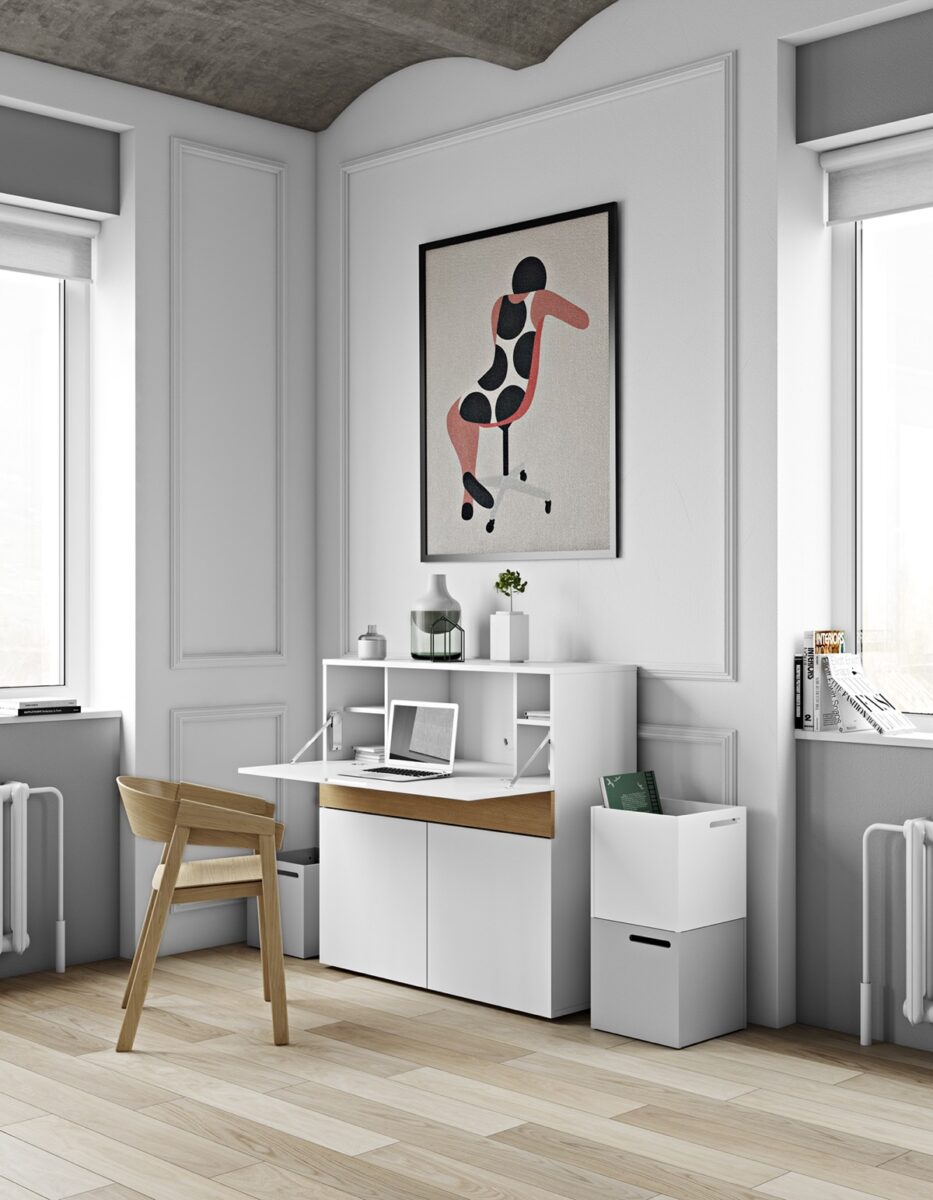How-to-furnish-a-corner-office-in-minimal-style