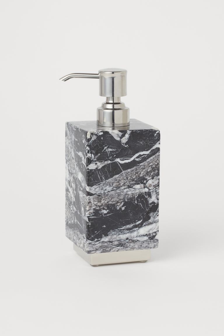 Marble soap dispenser