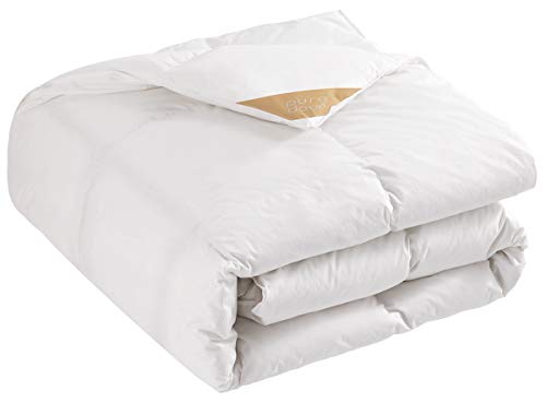 puredown® Winter Down and Goose Down Duvet with 100% Cotton Cover, 480 gr / m², 200x200cm, Bed 105