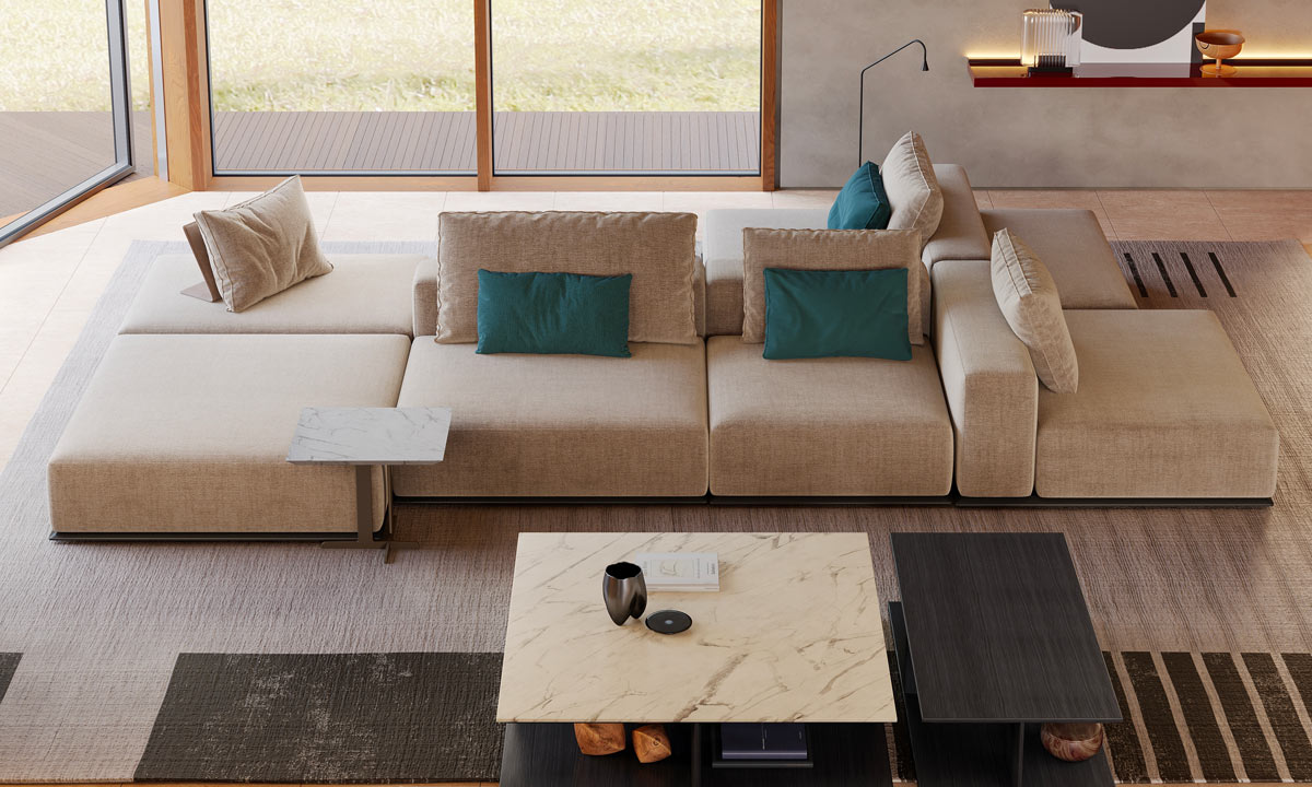 why choose a modular double-sided sofa