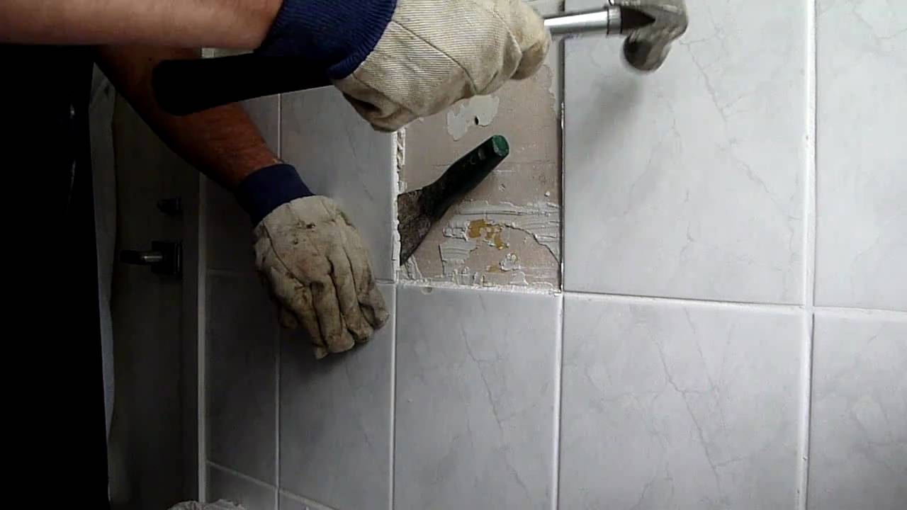 How Can I Replace Tiles Without Removing Them - How To Remove Tiles From Bathroom Walls