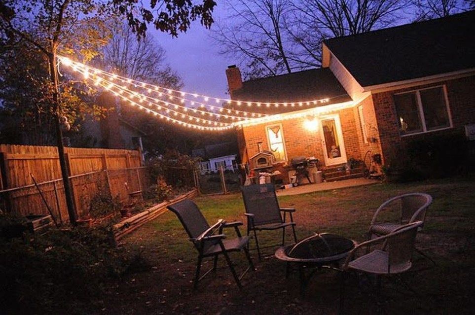 How Do You Hang String Lights On The Side Of A House - How To Hang Fairy Lights On Patio