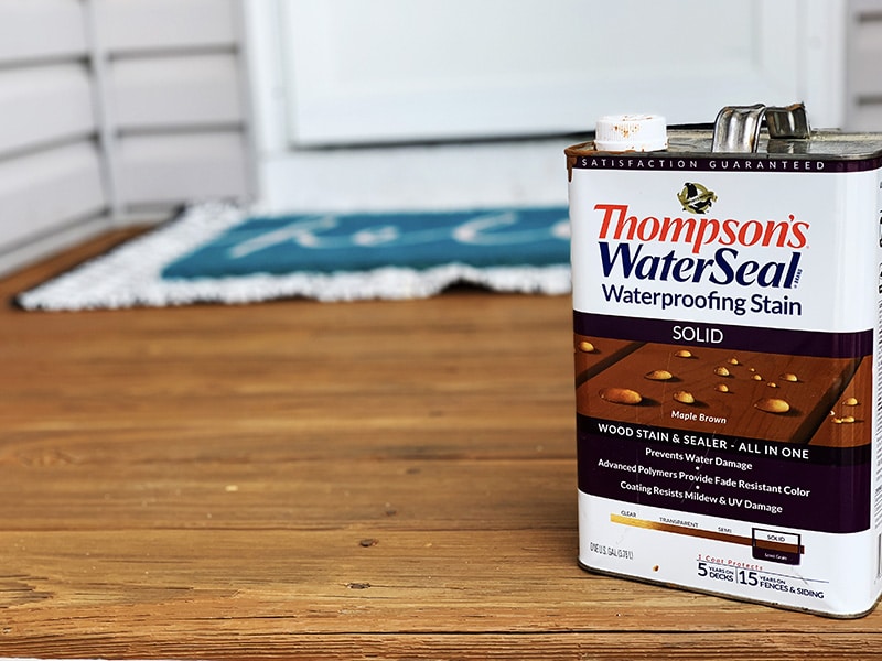 How long does Thompson's water Seal last?