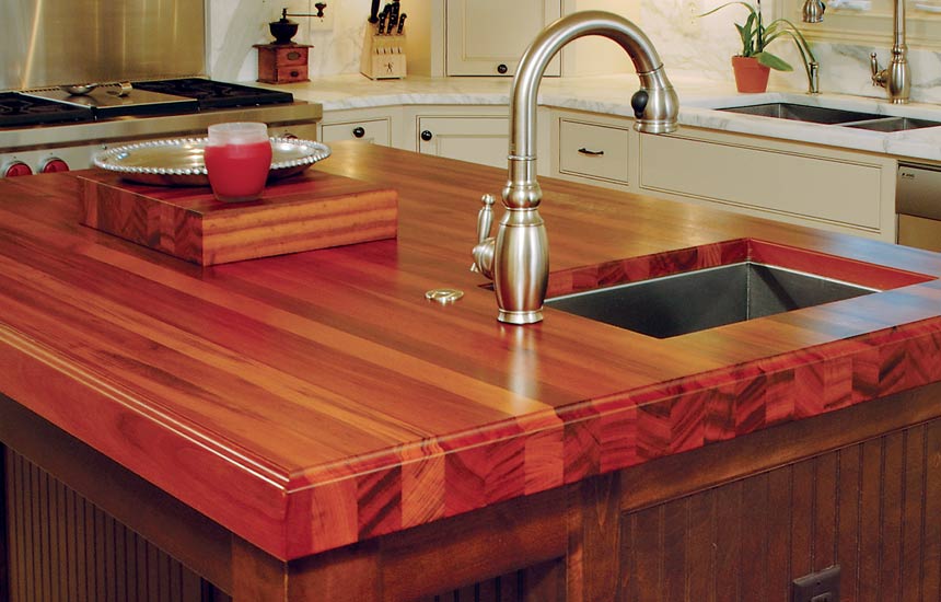 What Do You Seal A Wood Countertop With, How To Seal A Sink Countertop