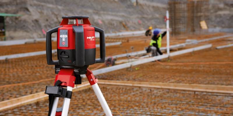 What is a laser level used for?