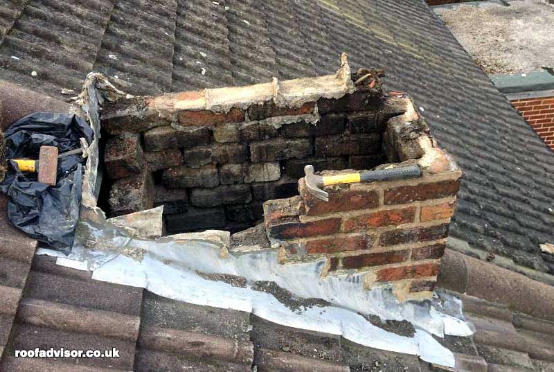 Do I need planning permission to remove a chimney?