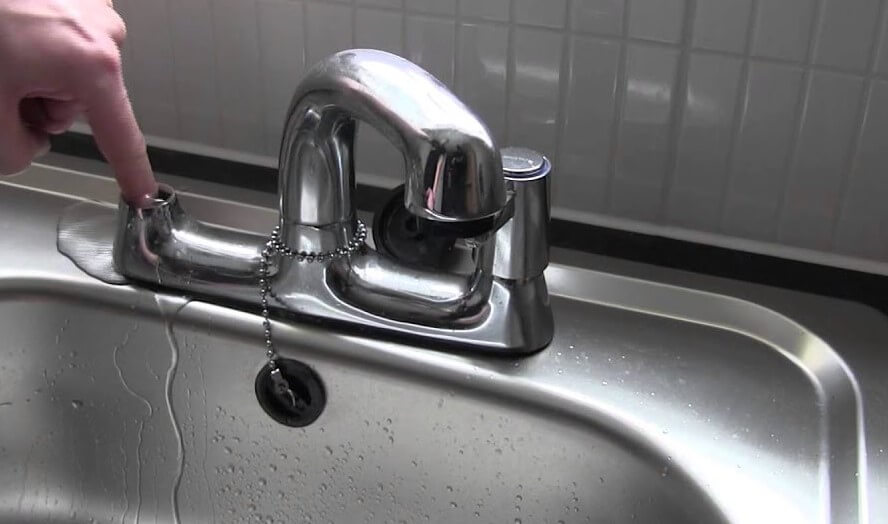 replacing tap in kitchen sink