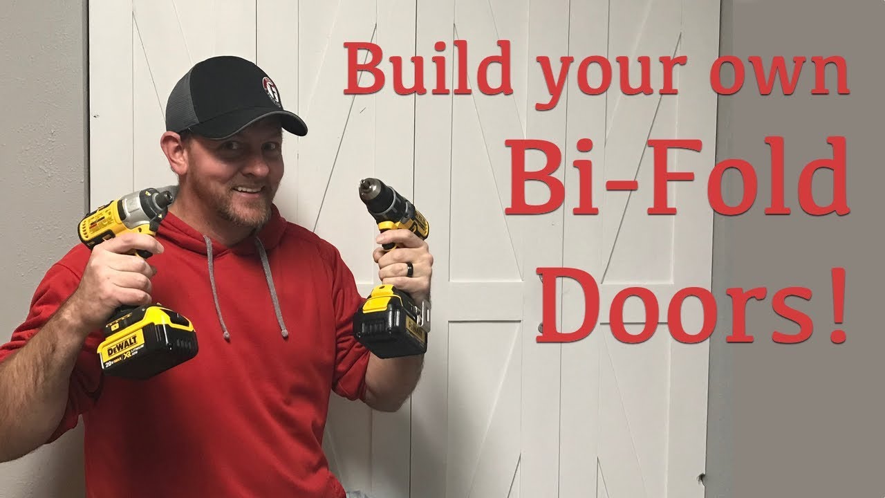 What should the finished opening for bifold doors?